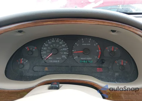 2000 Ford Mustang из США, поврежденный, VIN 1FAFP444XYF119585